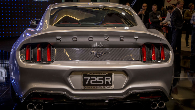 Illustration for article titled The Galpin-Fisker Rocket Is A Badass 725 HP Carbon Fiber Mustang